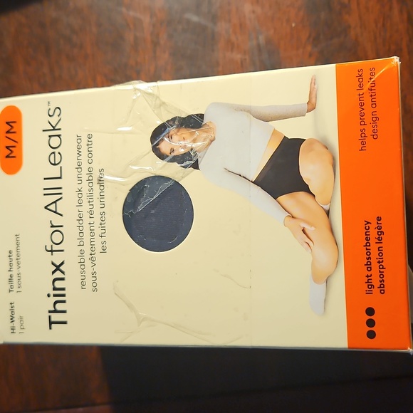 Thinx Hi-Waist Leakproof Underwear - Black - Picture 1 of 4
